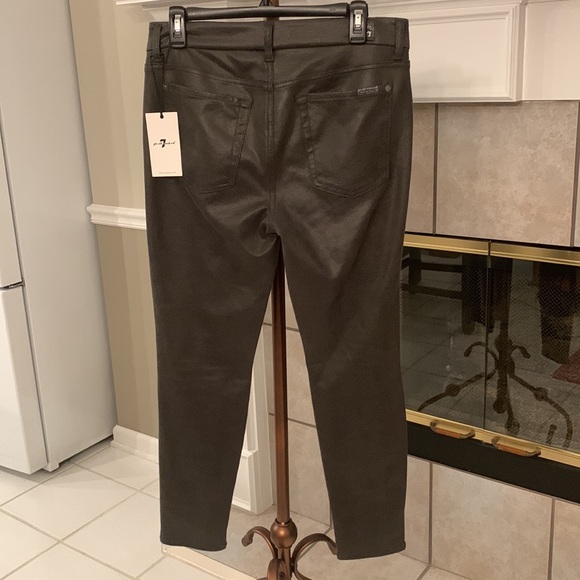 NWT FOR ALL MANKIND SLIM PANTS/ LEGGINGS, sz. 31 - Picture 3 of 13